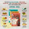 BeanVIVO - Variety 3 Pack (10 oz each) - Organic Baja Black Beans, Three Bean Vegan Chili, BBQ Pinto Beans - Seasoned & Ready to Eat, Plant Protein, Vegan, Gluten Free, Microwaveable, Instant Meals view 4