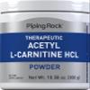 Piping Rock Acetyl L-Carnitine Powder | 300g | ALCAR HCL Supplement | Non-GMO, Gluten Free view 1