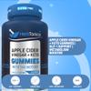Herbtonics Keto Apple Cider Vinegar Gummies - Digestion & Detox Support - Sugar Free BHB Advanced Formula for Keto Support - Raw ACV with The Mother - 120 Vegan ACV Gummies view 2