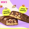 Nicks Protein Bars Almond Chocolate  12-Count Box | Protein-Packed Snack, Low Calories, Low Carbs, Keto Friendly, No Added Sugar (12 bars x 50g) view 4
