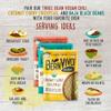 BeanVIVO - Variety 3 Pack (10 oz each) - Organic Baja Black Beans, Three Bean Vegan Chili, Coconut Curry Chickpeas - Seasoned & Ready to Eat, Plant Protein, Vegan, Gluten Free, Microwaveable, Instant Meals view 4