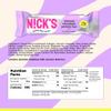 NICKS Protein Bars Variety Pack, Protein-Packed Snack, Low Calories, Low Carb Keto Friendly Snacks No Added Sugar, Salty Peanut, Chocolate Caramel and Almond Chocolate (12 Pack) view 3