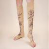 Lymphedivas Magnolia Beige Medical Graduated Compression Sock Pair 15-20mmHg (Long Closed-Toe Small) view 3