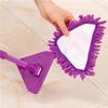 2/5 Pack Spin Triangle Cleaning Mop Replacement Heads, Microfiber Cloth Mop Head for Easy Cleaning, Wet and Dry for Bathroom Floor Wall Bed Spin Triangle Mop Refills (5PC, Green) view 2