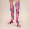 Lymphedivas Poppy Medical Graduated Gradient Compression Sock Pair 20-30mmHg for Women (Long Closed-Toe Small) view 3