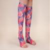 Lymphedivas Poppy Medical Graduated Gradient Compression Sock Pair 20-30mmHg for Women (Long Closed-Toe Small) view 4