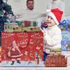 AhfuLife 18 PCS Extra Large Christmas Gift Bags, 15.7'' x 14.2''x 5.9'', Christmas Tote Bags with Handles, Reusable Non-woven Shopping Bag for XmasNew Year's Party Supplies Decorations view 3