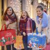 AhfuLife 18 PCS Extra Large Christmas Gift Bags, 15.7'' x 14.2''x 5.9'', Christmas Tote Bags with Handles, Reusable Non-woven Shopping Bag for XmasNew Year's Party Supplies Decorations view 4