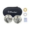 Tianigo Baoding Balls 1.57" inch Chinese Healthy Massage Balls for Hands Therapy Stress Relief Hand Exercise Crystal Balls Dragon and Phoenix view 1