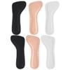 3 Pairs Shoe Inserts for Women Cushion Shoe Insoles wear-Resistant high Heel Pads Comfort Forefoot Pads Daily use Summer Miss Pigskin view 1