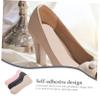 3 Pairs Shoe Inserts for Women Cushion Shoe Insoles wear-Resistant high Heel Pads Comfort Forefoot Pads Daily use Summer Miss Pigskin view 3