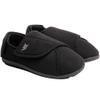EUROPEAN SOFTEST Diabetic Shoes for Women Extra Wide Width Adjustable Women's Diabetic Shoes with Plush Lining Diabetic Slippers for Women Extra Wide Width Foot Pain Relief (12, Black) view 1