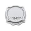Senzooe DIY Round Mirror Frame Flower Sugar Chocolate Cake Decoration Silicone Mould view 4