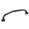 Greensen Curved Shower Grab Bar Stainless Steel Bathtub Handle Wall Handle Shower Handle Hand Grip Safety Handle Non Slip Grab Bars for Seniors and Children Black view 1
