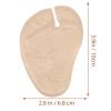 5pairs Non- Forefoot Cushions for Flops and Thong Sandals Metatarsal Pads for Comfortable Gel Design to Prevent Blisters and Friction Multiple Colors view 2