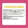Garden Bar Strawberry Banana Fruit | Healthy Natural Fruit Leather Jerky | Gluten Free, Vegan, Non GMO, High Fiber Snack | 6 Count view 2