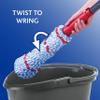 O-Cedar MicroTwist MAX Microfiber Twist Mop with 1 Extra Refill | Features Hands-Free Wringing | Extra Large 18-Inch Mop Head | Safe on All Floor Types view 3