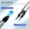 Ear Wax Removal Tool, Ear Tweezers with 10 Megapixel Ear Camera, Note 5 Ear Wax Removal Kit with 12 Pcs Ear Scoops, 4-in-1 Ear Cleaner with Ear Pick & Tweezers Mode, Blue view 2