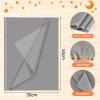 60 Sheets Grey Tissue Paper Bulk, PLULON Gift Wrapping Tissue Paper for Packaging 14 x 20 Inch Art Crafts for Gift Bags Decorative Floral Wedding Birthday Party Decor view 2