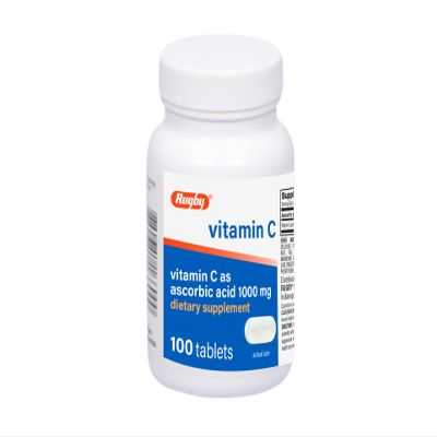 Rugby Labs VITAMIN C 1000 MG TABLET (Bottle, 100 Tablet)