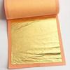 Gold leaf company Leaf Pure Gold Leaf 100.pcs 2x3 Inch Sheet 24K Leaf Leaves Foil Leaf Finest Gold Leaves Food Gilding Facial Beauty Spa Size 2X3 inch view 1