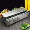Cling Film Cutter Dispenser, Reusable Dispenser With Slide Cutter,Stainless Steel Cling Film CutterSuitable For Supermarket Household Fresh Packaging view 1
