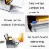 Cling Film Cutter Dispenser, Reusable Dispenser With Slide Cutter,Stainless Steel Cling Film CutterSuitable For Supermarket Household Fresh Packaging view 3