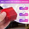 24Pcs Earring Boxes for Jewelry Gift - Ring Jewelry Box Set, Small Box with Ribbon & Soft Foam Inside - Cardboard Earring Boxes Bulk with Lid, Great for Packaging Valentines Day Gifts Presentation view 3
