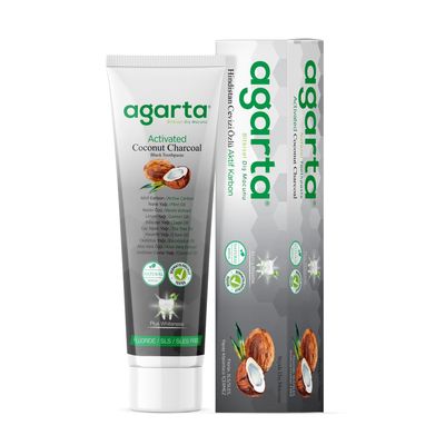 AGARTA Natural Activated Charcoal Toothpaste 100 ML
