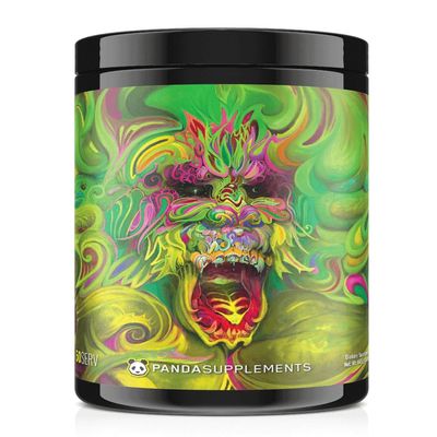 Underground Bio Labs Panda Supps: Rampage, Extreme Pre-Workout, High Stim, Maximum Pump, Focus, and Energy,(50 Servings) (Kiwi-Lychee-Pinapple Flavor AKA Goblin Juice)