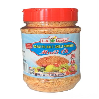 1 Pack - Roasted Salt Chili Powder - Muoi Ot - 6.3 Oz