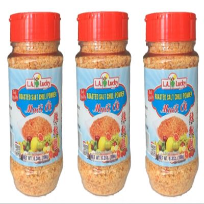 3 Packs - Roasted Salt Chili Powder - Muoi Ot - 6.3 Oz