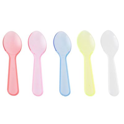 3'' Neon Plastic Taster Spoons (200)