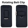 Fitted Leather Case with Belt Clip for Omnipod 5 Receiver (Continuous Glucose Monitoring) (DBROWN) view 2