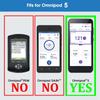 Fitted Leather Case with Belt Clip for Omnipod 5 Receiver (Continuous Glucose Monitoring) (DBROWN) view 3