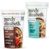 Purely Elizabeth Organic Oats, Instant Oatmeal, 1.76 oz Cup + King Combos QR Code Mixed pack with (6 Each Flavor (6 Chocolate, 6 Vanilla)) view 1