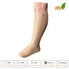 HealthyNees 30-40 mmHg Extra Firm Compression Closed Open Toe Wide Zipper Socks (2X-Large, Closed Toe Nude) view 3