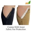 HealthyNees 30-40 mmHg Extra Firm Compression Closed Open Toe Wide Zipper Socks (2X-Large, Closed Toe Nude) view 4