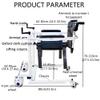 Portable Patient Lift For Car,Self-Service Patient Lift Transfer Machine With Soft Seat And Toilet Seat,330 Pound Weight Capacity,Suitable For All Kinds Of Wheelchairs And Beds.,B view 3