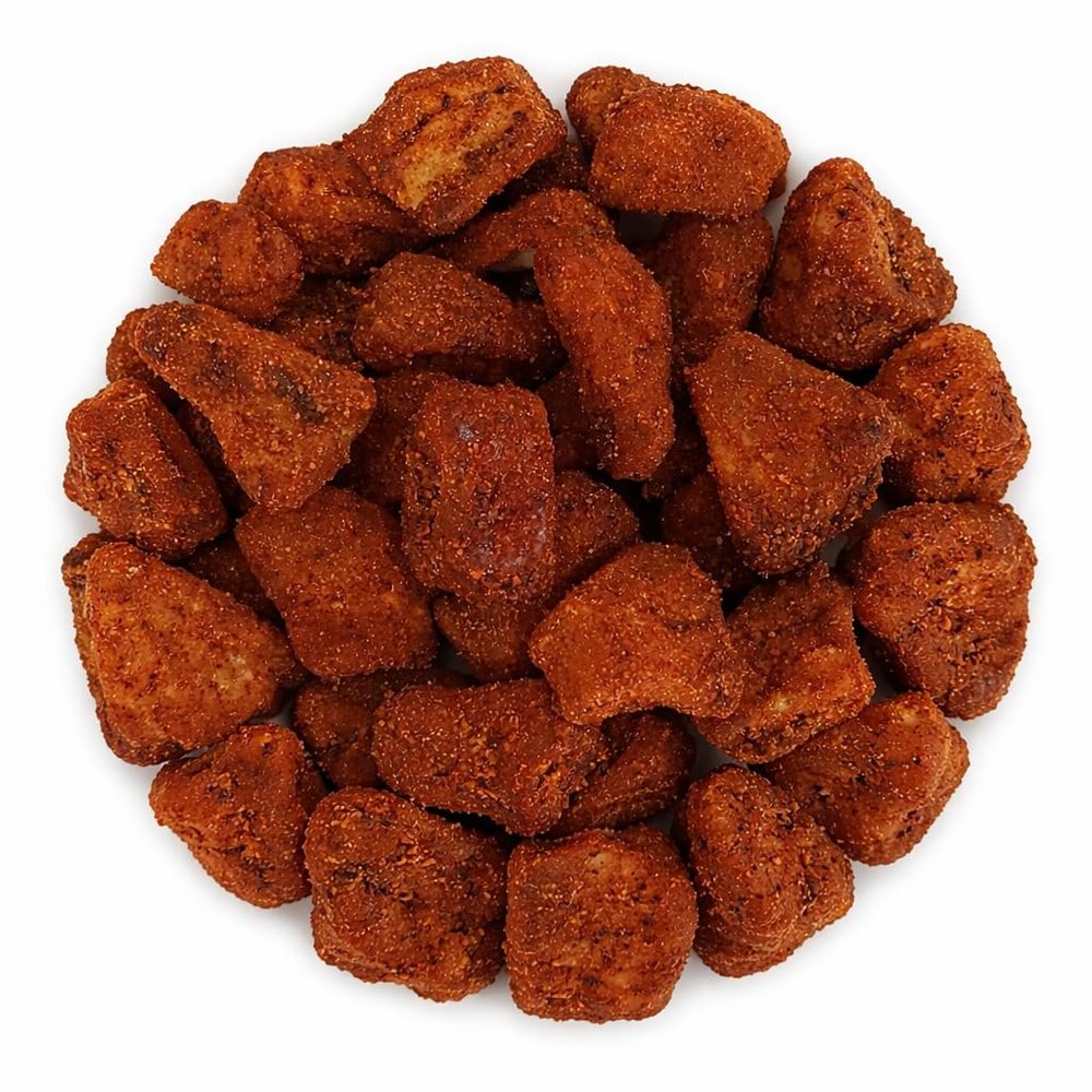 Chili Dried Pineapple Chunks, Spicy Pineapple Tidbit Fruit Snacks, 2 Pound