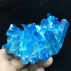 AtkitS Blue Halo Quartz Crystal vug Titanium Bismuth Silicon Cluster Rainbow (Size : 60-80g) view 3