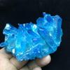 AtkitS Blue Halo Quartz Crystal vug Titanium Bismuth Silicon Cluster Rainbow (Size : 60-80g) view 4