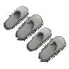 CHILDWEET 2Pairs Reusable Mop Slippers with Chenille Material Soft and Convenient Floor Cleaning Shoe Covers for Home Cleaning Tasks Fits Medium Feet view 1