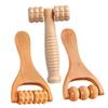 Beatifufu Wooden Massage Roller Tool for Foot Neck and Shoulder Relief Handheld Body Massager for Muscle Relaxation and Acupressure Therapy 15X8X3 Inches view 1