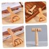 Beatifufu Wooden Massage Roller Tool for Foot Neck and Shoulder Relief Handheld Body Massager for Muscle Relaxation and Acupressure Therapy 15X8X3 Inches view 4