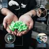 Quality Foam Earplugs 50 Pair- 32dB Noise Cancelling Disposable Individually Wrapped Packaged Bulk in Pairs Soft for Sleeping Travel Concert Shooting Hunting Study Work Construction Safety Green view 2
