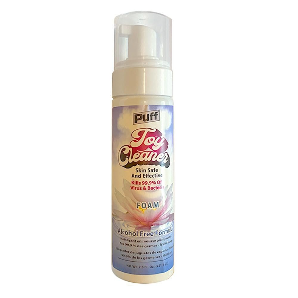 1 Foam Cleaner Pipe Puff Toy Grinder Solution Remover Cleans Residue Cleanser Remove Residue Cleaning Powerful Liquid Formula 420 Smoker Accessories No Chemicals or Detergents Instant Results Reduce