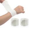 2 Pcs Carpal Tunnel Wrist Brace, Ultra Thin Compression Support Strap, Adjustable Wrist Strap, For Weightlifting, Tennis and Fitness, Suitable for Teenagers and Women (White) view 1