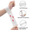 2 Pcs Carpal Tunnel Wrist Brace, Ultra Thin Compression Support Strap, Adjustable Wrist Strap, For Weightlifting, Tennis and Fitness, Suitable for Teenagers and Women (White) view 3