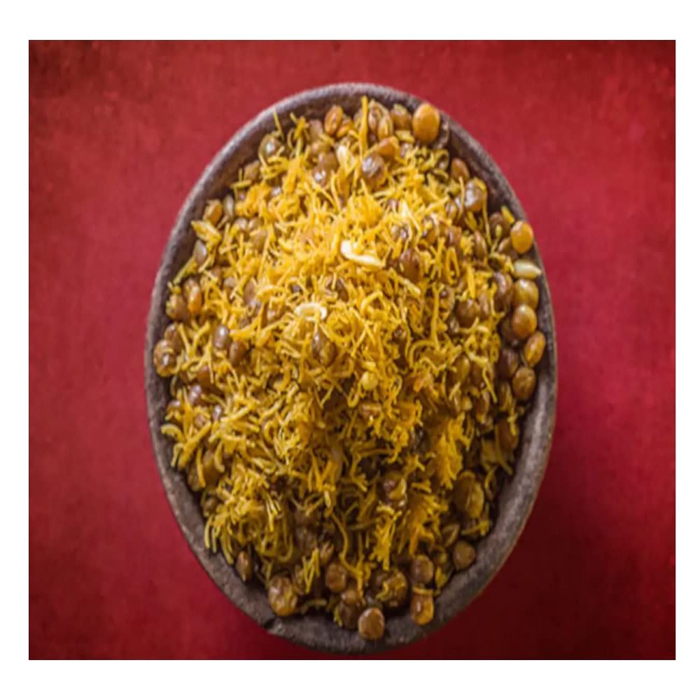 Changezi's Authentic Dalmoth/Dal Moth/Moth Dal Namkeen/Dal Biji|Namkeen|Dal Moth Namkeen Classic Taste of India|Spicy & Savoury in Flavour|Vegetarian|No Artificial Colours|Evening Snacks-250 * 3Pack